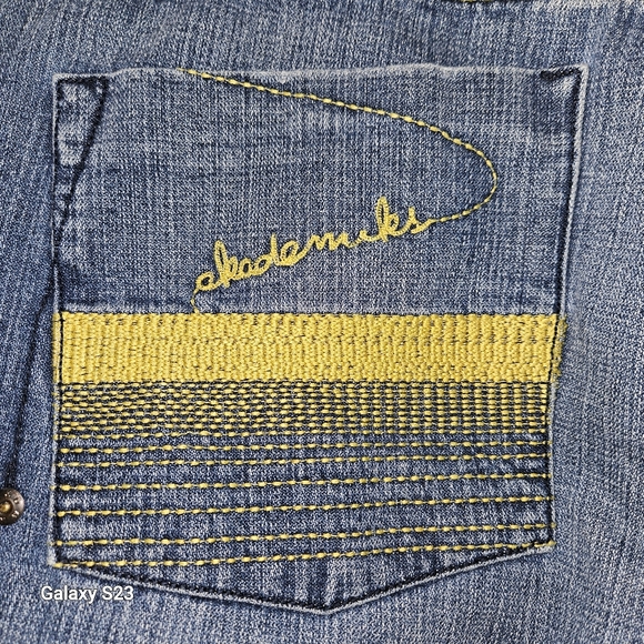 Akademiks Jeanius Recordings vintage 90's era denims - Picture 8 of 8